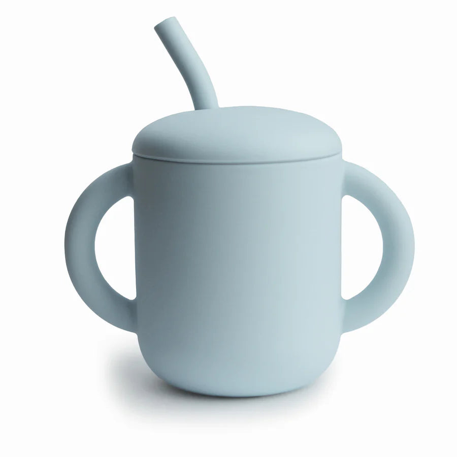 Tasse avec paille