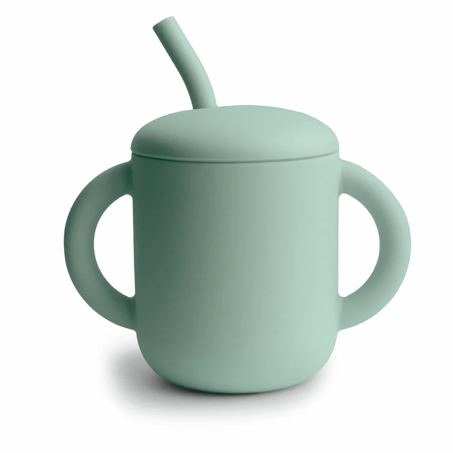 Tasse avec paille