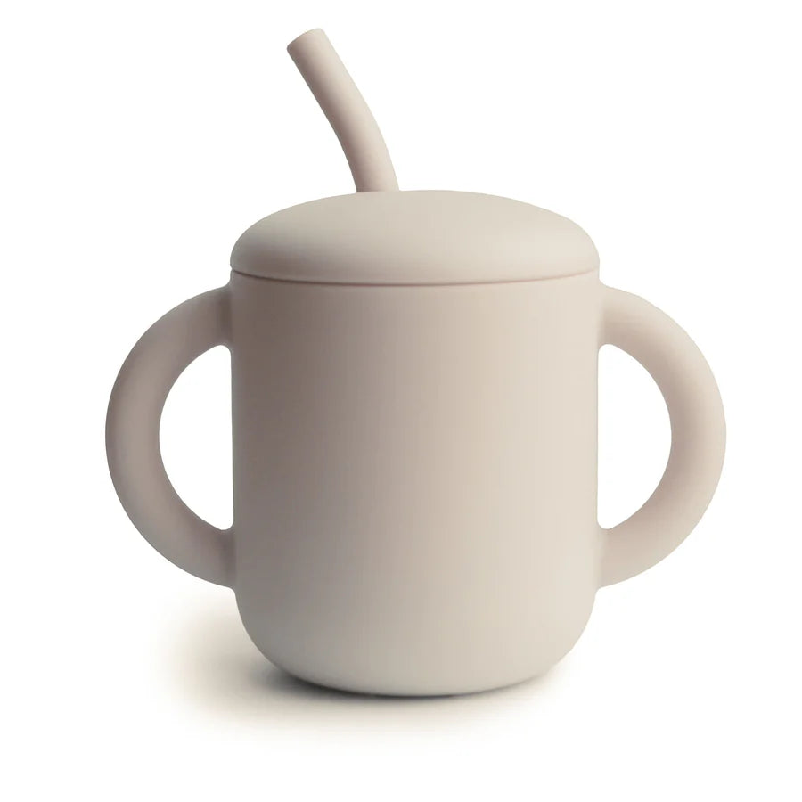 Tasse avec paille