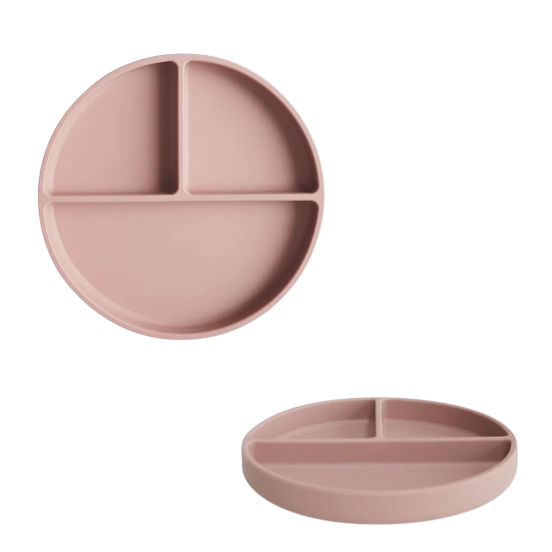 Assiette à compartiments avec ventouse